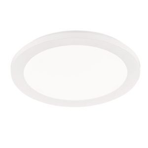 Weiße Deckenlampe Modern, Gistrup, 15W, 3000K LED, IP44, 3-stufig dimmbar