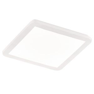Weiße Deckenlampe Modern, Gistrup, 18W, 3000K LED, IP44, 3-stufig dimmbar