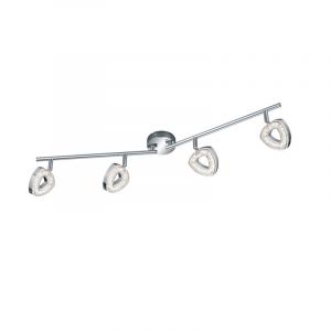 Chrom Wandleuchte Modern, Vayannah, 4,5W, 3000K LED