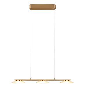 Messing Pendelleuchte Design, Fenno, 9W, 3000K LED, 3-stufig dimmbar