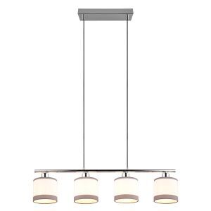 Weiße Pendelleuchte Modern, Denley