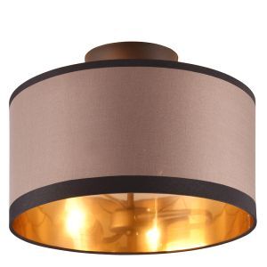 Taupe Deckenlampe Modern, Denley