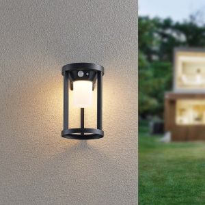 Schwarze Solar Außen Tischlampe Aluminium, Winston, 2W, 3000K LED, IP54