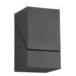 Anthrazit Außenleuchte Modern, Liron, 7W, 3000K LED, IP54