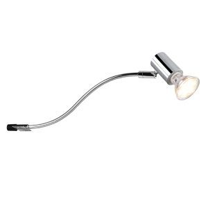 Chrom Wandleuchte Badezimmer Modern, Martika, IP44