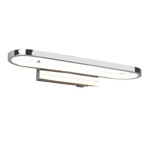 Chrom Wandleuchte Badezimmer Modern, Martin, 17W, 3000K LED, IP44