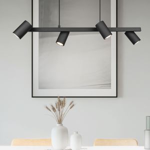 Schwarze Pendelleuchte Modern, Kaso