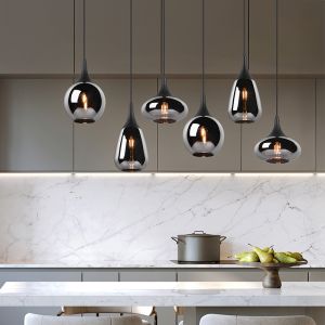 Schwarze Pendelleuchte Design, Sybren