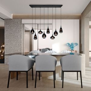 Schwarze Pendelleuchte Design, Sybren