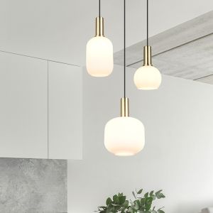 Weiße Pendelleuchte Design, Nurullah