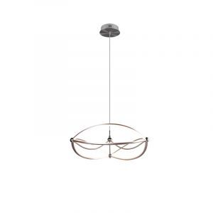 Nickel Pendelleuchte Modern, Remy, 42W, 3000K LED
