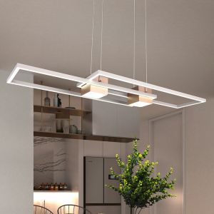 Braune Pendelleuchte Design, Sohaib, 37W, warm- bis kaltweiß einstellbare LED, 3-stufig dimmbar