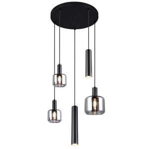 Schwarze Pendelleuchte Esszimmer Design, Lahcen