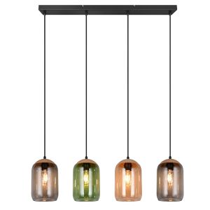 Mehrfarbige Pendelleuchte Design, Tasniem