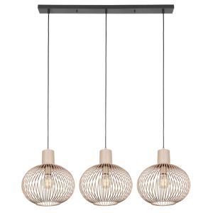 Beige Pendelleuchte Industrial, Gjalt