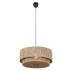 Beige Pendelleuchte Esszimmer Landhaus, Rinus