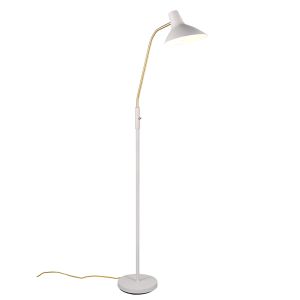 Weiße Stehlampe Antik, Merit