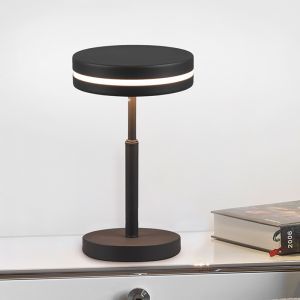 Anthrazit Tischleuchte Modern, Marjon, 6W, 3000K LED, mit Schalter