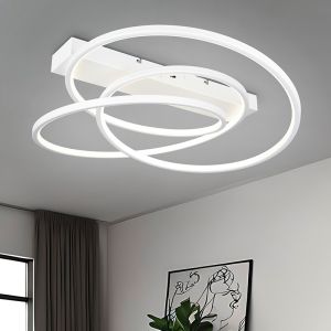 Weiße Deckenlampe Design, Teodore, 34W, White Switch LED, 3-stufig dimmbar