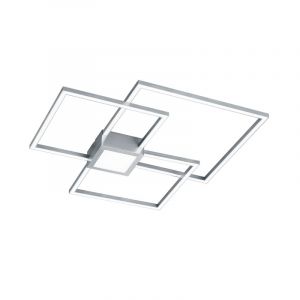 Nickel Deckenlampe Modern, Kimoni, 38W, 3000K LED