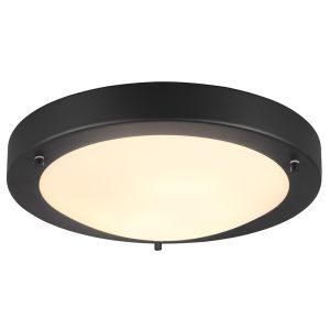 Schwarze Badezimmer Deckenleuchte Modern, Hadleigh, IP44
