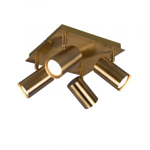 Bronze Deckenstrahler Modern, Kaso
