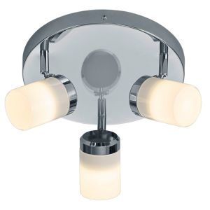 Chrom Deckenstrahler Badezimmer Modern, Nelis, IP44