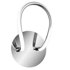 Chrom Wandleuchte Design, Marell, 11W, 4000K LED, 3-stufig dimmbar