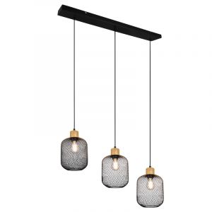 Schwarze Pendelleuchte Esszimmer Vintage, Cristel