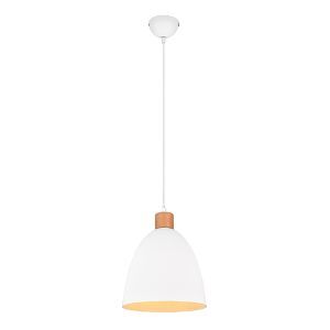 Weiße Pendelleuchte Modern, Casparus