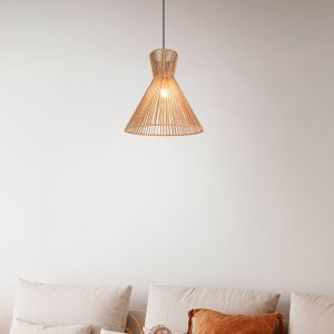 Papier Pendelleuchte Braun, Ramazan