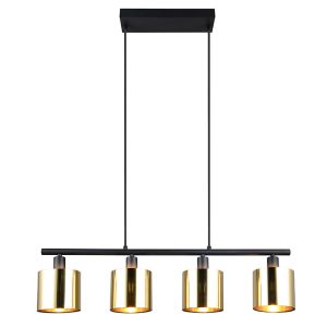 Goldene Pendelleuchte Design, Loeka