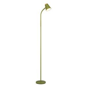 Grüne Stehlampe Modern, Rahul, 4,5W, 3000K LED, mit Schalter