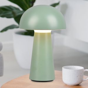 Grüne Außen Tischleuchte Modern, Rachelle, 2W, 3000K LED, IP44, 3-stufig dimmbar