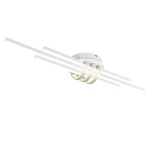 Weiße Deckenlampe Modern, Saloua, 20W, 4000K LED, 3-stufig dimmbar
