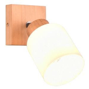 Holz Wandstrahler Braun, Myron