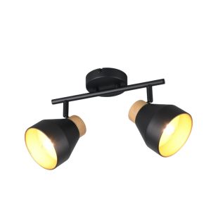Schwarze Deckenstrahler Modern, Riette