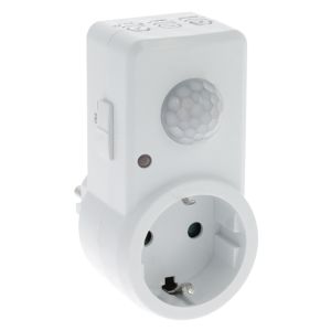 Q-Link Steckdose mit Bewegungsmelder, Schutzkontakt, ST110A