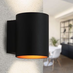 Moderne Up down Wandleuchte Gold, Dalila