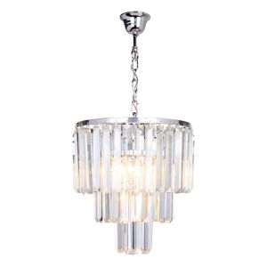 Design Pendelleuchte Chrom, Kajol