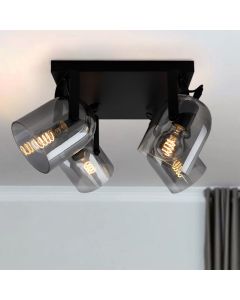 Design Deckenstrahler Grau, Clyde