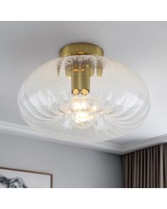 Retro Deckenleuchte Transparent, Diane