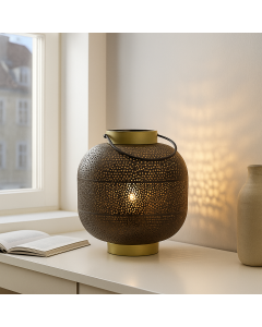 Moderne Tischleuchte Gold, Sivar, mit Schalter