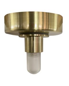 Kunststoff Deckenkappe Gold, Aafje, IP44