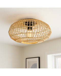 Landhaus Deckenlampe Braun, Emilio