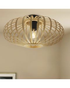 Bambus Deckenlampe Braun, Lieve