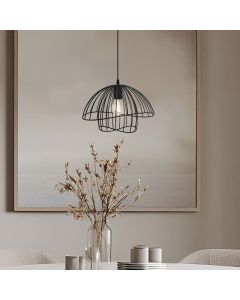 Moderne Pendelleuchte Schwarz, Jolien