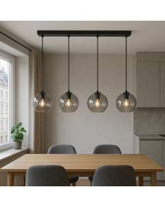 Design Pendelleuchte Grau, Giada