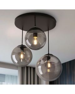 Design Deckenleuchte Schwarz, Dolf