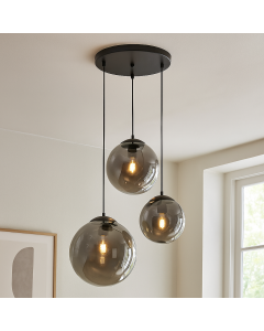 Design Pendelleuchte Schwarz, Dolf